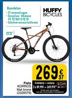 Promoties Huffy bicycles fiets korros - Huffy Bicycles - Geldig van 14/05/2024 tot 30/09/2024 bij Cora