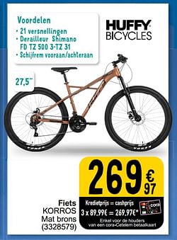 Huffy bicycles fiets korros