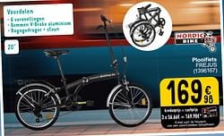 Nordic bike plooifiets frejus