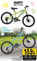 Promoties Fiets extent antifreeze green of aqua blue - Huffy Bicycles - Geldig van 14/05/2024 tot 30/09/2024 bij Cora