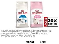 Promoties Royal canin kattenvoeding - Royal Canin - Geldig van 03/06/2024 tot 09/06/2024 bij Intratuin