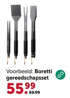 Promoties Boretti gereedschapsset - Boretti - Geldig van 31/05/2024 tot 02/06/2024 bij Aveve
