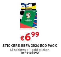 Promoties Stickers uefa 2024 eco pack - Huismerk - Trafic  - Geldig van 29/05/2024 tot 03/06/2024 bij Trafic