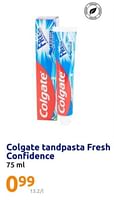Promoties Colgate tandpasta fresh confidence - Colgate - Geldig van 29/05/2024 tot 04/06/2024 bij Action