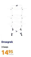 Promoties Droogrek - Huismerk - Action - Geldig van 29/05/2024 tot 04/06/2024 bij Action