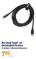 Promoties Re-load laad- en datakabel 8-pins - Reload - Geldig van 29/05/2024 tot 04/06/2024 bij Action