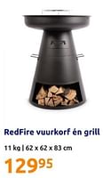 Promoties Redfire vuurkorf én grill - Redfire - Geldig van 29/05/2024 tot 04/06/2024 bij Action