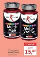 Promoties Multi vrouw - Lucovitaal - Geldig van 02/06/2024 tot 09/06/2024 bij Holland & Barret