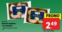 Promotions Biscuits moelleux aux amandes - Italiamo - Valide de 05/06/2024 à 11/06/2024 chez Lidl