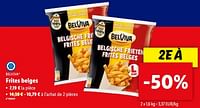 Promotions Frites belges - Belviva - Valide de 05/06/2024 à 11/06/2024 chez Lidl