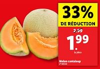 Promotions Melon cantaloup - Produit maison - Lidl - Valide de 05/06/2024 à 11/06/2024 chez Lidl