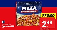 Promotions Pizza poulet bbq - Trattoria Alfredo - Valide de 05/06/2024 à 11/06/2024 chez Lidl