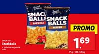 Promotions Snackballs - Snack Day - Valide de 05/06/2024 à 11/06/2024 chez Lidl
