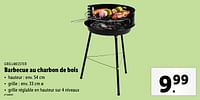 Promotions Barbecue au charbon de bois - Grill Meister - Valide de 05/06/2024 à 11/06/2024 chez Lidl