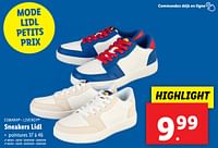 Promotions Sneakers lidl - Esmara - Valide de 05/06/2024 à 11/06/2024 chez Lidl