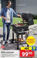 Promotions Barbecue à charbon de bois - Grill Meister - Valide de 05/06/2024 à 11/06/2024 chez Lidl