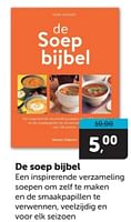 Promoties De soep bijbel - Huismerk - Boekenvoordeel - Geldig van 01/06/2024 tot 09/06/2024 bij BoekenVoordeel