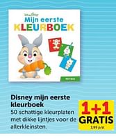 Promoties Disney mijn eerste kleurboek - Huismerk - Boekenvoordeel - Geldig van 01/06/2024 tot 09/06/2024 bij BoekenVoordeel