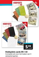 Promoties Hobbydots cards - Huismerk - Boekenvoordeel - Geldig van 01/06/2024 tot 09/06/2024 bij BoekenVoordeel