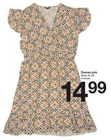 Promoties Dames jurk - Huismerk - Zeeman  - Geldig van 01/06/2024 tot 14/06/2024 bij Zeeman