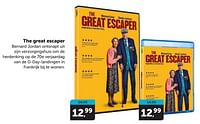 Promoties The great escaper - Huismerk - Boekenvoordeel - Geldig van 01/06/2024 tot 09/06/2024 bij BoekenVoordeel
