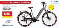 Promotions Vélo électrique minerva moteur roue avant - Minerva - Valide de 01/05/2024 à 31/07/2024 chez Hubo