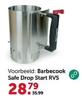 Promoties Barbecook safe drop start rvs - Barbecook - Geldig van 29/05/2024 tot 09/06/2024 bij Aveve