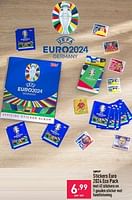 Promoties Stickers euro 2024eco pack - Topps - Geldig van 10/06/2024 tot 16/06/2024 bij Aldi
