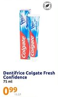 Promotions Dentifrice colgate fresh confidence - Colgate - Valide de 29/05/2024 à 04/06/2024 chez Action