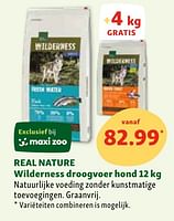 Promoties Real nature wilderness droogvoer hond - Real Nature - Geldig van 05/06/2024 tot 10/06/2024 bij Maxi Zoo