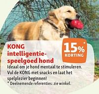 Promoties Kong intelligentiespeelgoed hond 15% korting - Kong - Geldig van 05/06/2024 tot 10/06/2024 bij Maxi Zoo