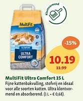 Promoties Multifit ultra comfort - Multifit - Geldig van 05/06/2024 tot 10/06/2024 bij Maxi Zoo