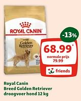 Promoties Royal canin breed golden retriever droogvoer hond - Royal Canin - Geldig van 05/06/2024 tot 10/06/2024 bij Maxi Zoo