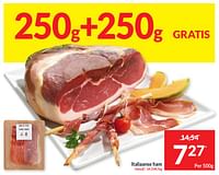 Promoties Italiaanse ham - Huismerk - Intermarche - Geldig van 04/06/2024 tot 09/06/2024 bij Intermarche