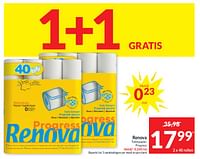 Promoties Renova toiletpapier progress - Renova - Geldig van 04/06/2024 tot 09/06/2024 bij Intermarche