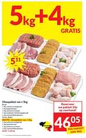 Promoties Vleespakket - Huismerk - Intermarche - Geldig van 04/06/2024 tot 09/06/2024 bij Intermarche