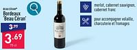 Promotions Bordeaux beau céran - Vins rouges - Valide de 10/06/2024 à 16/06/2024 chez Aldi
