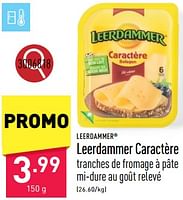 Promotions Leerdammer caractère - Leerdammer - Valide de 10/06/2024 à 16/06/2024 chez Aldi