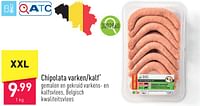 Promoties Chipolata varken-kalf - Huismerk - Aldi - Geldig van 10/06/2024 tot 16/06/2024 bij Aldi