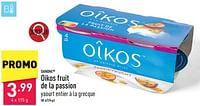 Promotions Oikos fruit de la passion - Danone - Valide de 10/06/2024 à 16/06/2024 chez Aldi