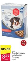 Promoties Dentalsticks voor grote honden - Romeo - Geldig van 10/06/2024 tot 16/06/2024 bij Aldi