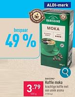 Promoties Koffie moka - BARISSIMO - Geldig van 10/06/2024 tot 16/06/2024 bij Aldi