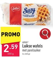 Promoties Luikse wafels - Lotus Bakeries - Geldig van 10/06/2024 tot 16/06/2024 bij Aldi