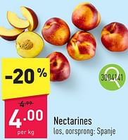 Promoties Nectarines - Huismerk - Aldi - Geldig van 10/06/2024 tot 16/06/2024 bij Aldi