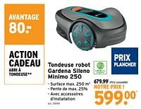 Promotions Tondeuse robot gardena sileno minimo 250 - Gardena - Valide de 22/05/2024 à 18/06/2024 chez Gamma