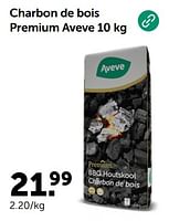 Promotions Charbon de bois premium aveve 10 kg - Produit maison - Aveve - Valide de 29/05/2024 à 09/06/2024 chez Aveve