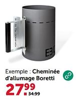 Promotions Cheminée d`allumage boretti - Boretti - Valide de 29/05/2024 à 09/06/2024 chez Aveve