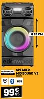 Promoties Edenwood speaker midisound v2 - Edenwood  - Geldig van 29/05/2024 tot 09/06/2024 bij Electro Depot