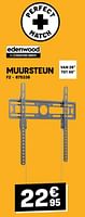 Promoties Muursteun f2 - Edenwood  - Geldig van 29/05/2024 tot 09/06/2024 bij Electro Depot