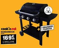 Promoties Gasbarbecue - Cook'n eat - Geldig van 29/05/2024 tot 09/06/2024 bij Electro Depot